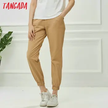 Tangada modes sieviete, bikses sievietēm, kravas augstās jostasvietas bikses vaļīgas bikses joggers sieviešu treniņbikses streetwear 5A02