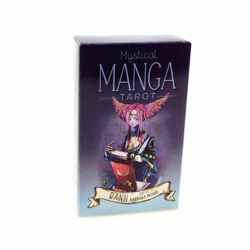 Tarot Kartes Spēle Manga tarot Oracle Kartes Likteni Zīlēšana Maģija Piederumi