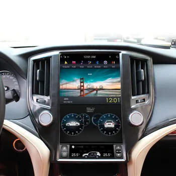 Tesla stila Automašīnas GPS Navigācijas TOYOTA CROWN Četrpadsmitā paaudzes auto multimediju radio, magnetofons 4K H auto piederumi