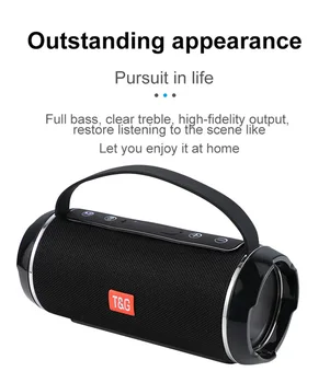 TG116C portatīvā bluetooth skaļruņi Āra HighPower 3D stereo, subwoofer Bezvadu Skaņas Kolonnas skaļruni ar USB TF FM radio AUX