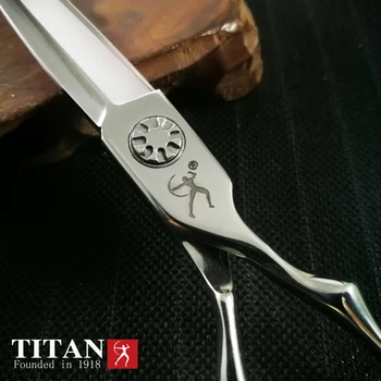 Titan profesionāli frizieri, matu šķērveida salons griešanas šķēres frizieru šķēres Japāna vg10 tērauda