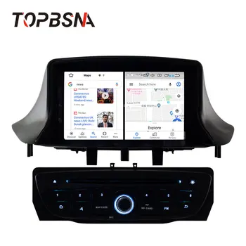 TOPBSNA PX6 Android 10 Auto DVD Atskaņotājs Renault Megane 3/Renault Fluence 2009-GPS Navigācija, Radio, Stereo magnetofona