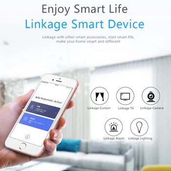TREEYE WiFi Cilvēka Ķermeņa Sensoru Bezvadu Smart Ķermeņa Kustību PIR Kustības Sensoru Izmantot Zigbee Ar Gateway Tuya Smart Dzīves App