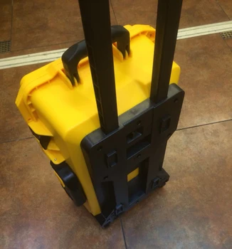 Trolejbusa gadījumā toolbox triecienizturīgs aizsardzības gadījumā, ūdensizturīgs kameras gadījumā, Fotogrāfiju kārbas ierīču kārbas ar kombinēto odere