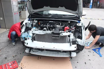 TTCR-II Honda Fit-2018 Bāri Piekares Sistēmas Auto Aksesuāri Sakausējuma Car Styling Sānu Spārnos SPĀRNOS ABSORBĒTĀJS PRIEKŠĀ