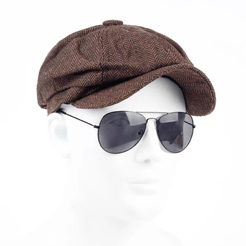 TUNICA 2017. GADAM N Gadījuma vīriešu cepure svītrains kokvilnas atklāj klp modes vīriešiem un sievietēm ar fiksētu saules cepure rudens un ziemas cepuri, vairumtirdzniecība
