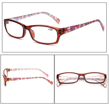 Turezing Lasīšanas Brilles 5 Pāriem Modes Dāmas Lasītāji Pavasara Viru Brilles Drukāt Sievietēm ar Modeli