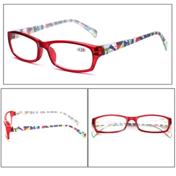 Turezing Lasīšanas Brilles 5 Pāriem Modes Dāmas Lasītāji Pavasara Viru Brilles Drukāt Sievietēm ar Modeli
