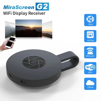 TV Stick 1080P MiraScreen G2 Displejs Wifi Uztvērējs Anycast DLNA Uztvērējs, HDMI, Wifi, TV Dongle Spogulis Ekrāna Android, IOS Tālruni