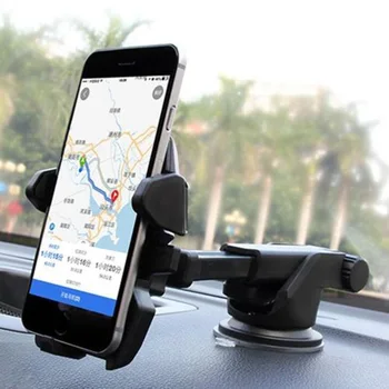 Tālruņa Turētājs Universal 360° Automašīnas Priekšējā Paneļa Turētājs Stiprinājums GPS, PDA Mobilo Tālruni Stāvēt