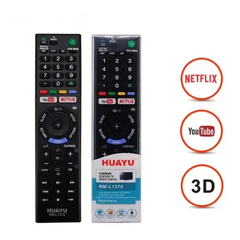 Tālvadības pults Piemērots Sony TV LCD TV 3d led Smart Kontrolieris Ar youtube, netflix pogu RMT-TX300E RMT-TX300P RMF-TX100E