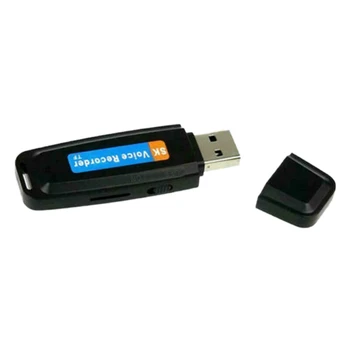 U-Diska Digitālā Audio Balss Ieraksti ar Pildspalvu, Lādētāju, USB Zibatmiņas Diskā līdz 32 gb Mini SD TF Augstas Kvalitātes