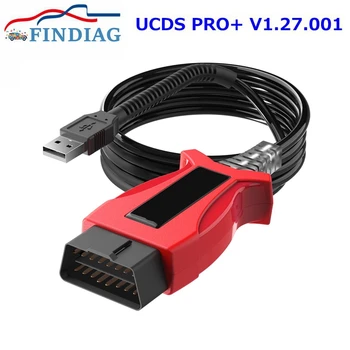 UCDS Pro+ V1.27.001 Pilnu Licenci Adapteris Atbalsta Multi-Automobiļu OBD2 Diagnostikas Rīks Ar 35 Žetoni UCDSYS Ford USB Savienojums