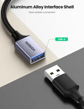 UGREEN USB C USB 3.0 OTG Adapteri USB Type-C OTG Datu Kabeļa Savienotājs Samsung GalaxyS 10 MacBook Pro 2019 USB C Adapteri