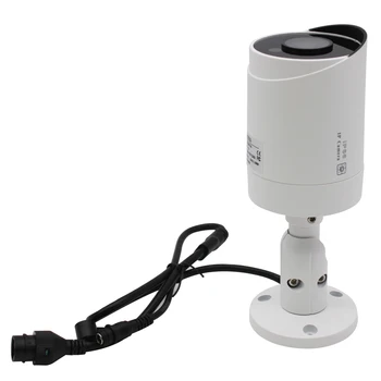Unilook 8MP 4K IP Camera POE Āra Ūdensizturīgs Audio CCTV Bullet Kameras SD Kartes Slotā, Kustības detektors ONVIF, Lai Po VRR 48V