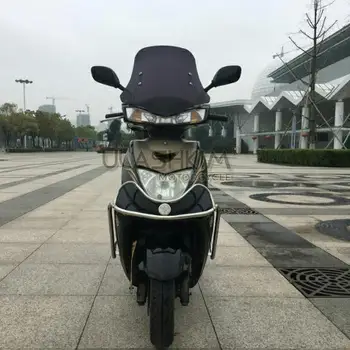 Universālā Motocikla Priekšējā Vējstikla Par Yamaha Scooter ZY 100 BWS 125 150 LINHAI Motorollera