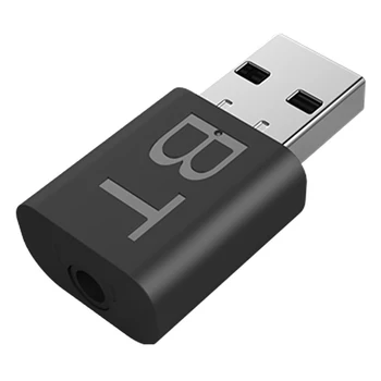 USB Bluetooth 5.0 Raidītājs Uztvērējs, 3,5 mm AUX Bezvadu Audio Adapteri PC TV Auto brīvroku Austiņas Skaļruni