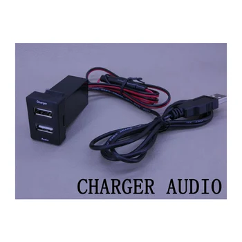 USB Lādētāju, Auto Lādētāju, USB Savienotājs Spriegums Displejs Temperatūras Audio Lādētāju SĒJ.V TEM HDMI Toyota Fortuner 2016-2017