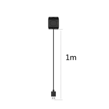 USB Lādētāju Šūpulis Amazfit Rkp S A1805 Magnētisko Fiksētu Uzlādes Kabelis Priekš Amazfit A1916 100mm Doka Stacijas Adapteri Accessorie