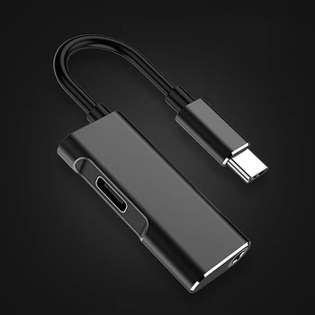 USB Type C līdz 3,5 MM Austiņu Pārveidotājs Audio Kabeļa Tips-C līdz 3.5 Adaptera Kabelis Samsung xiaomi Google Svarīgi, Huawei