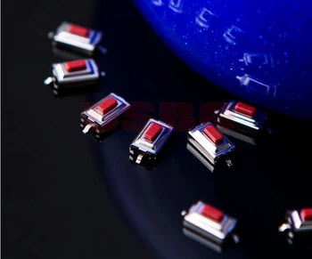Vairumtirdzniecības 50ma 12V DC 3*6*2.5 mm SMD Tact Switch 2 pin mikro slēdzis, Divas kājas, šķidro kristālu ierīci Taustes slēdzis