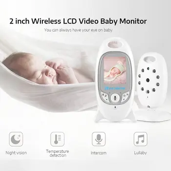 VB601 Bezvadu Baby Uzraudzīt, Wifi Kameru Attālās Novērošanas Kamera Smart divvirzienu Balss Novērošanas Kameru Infrasarkano staru Kamera