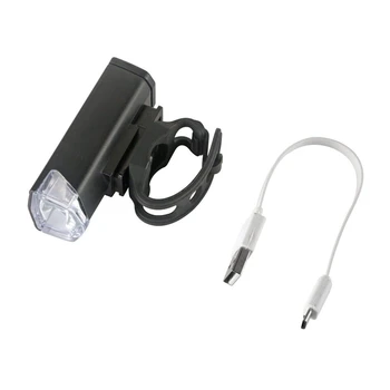 Velosipēds Gaismas USB Lādējamu Izcelt Velosipēdu Lukturu Stūres Cikla Gaismas LED Velosipēda Priekšējais Gaismas Lukturīti Laternu Velosipēdu Lampas