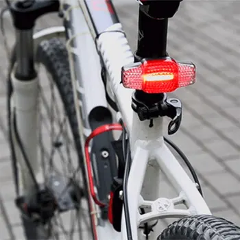 Velosipēds Velosipēdu Smart Astes Gaismas Akumulatoru, USB Uzlādējams LED Ūdensizturīgs Sēdeklis Post Kadru Lampas Auto Pagrieziena Augstu Spilgtumu