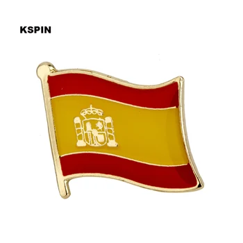 Velsas karoga nozīmīti atloks pin pin 100gab daudz Broša Ikonas KS-0242