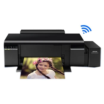 Vilaxh L805 Inkjet A4 formāta Printera, izmantojot wi-fi, Epson L805 Printeri, CD / PVC Kartes Doucument