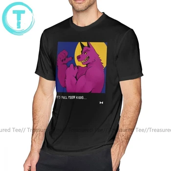 Vilkacis T Krekls Rozā Vilkacis T-Krekls ar Īsām Piedurknēm Gudrs Tee Kreklu Beach Mens Plus size Print Kokvilnas Tshirt
