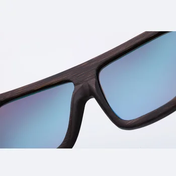 Vintage Amatniecības Bambusa Polarizētās saulesbrilles par sievietēm, vīriešiem, augstas kvalitātes zīmola Krāsains saulesbrilles, Pludmales brilles gafas de sol