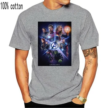 Visi Varonis Avenger Spēles Beigas T Shirtt Krekls Atlaides Kokvilnas Vīriešu Krekliem Homme Jaunums T Krekls Vīriešiem, Hip Hop, Street T-Krekls
