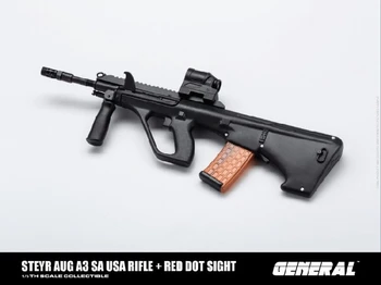 VISPĀRĒJĀS (GA-003) 1/6 mēroga AUG A3SA automātiskā šautene modelis nav īsts ierocis, un tā nevar tikt atlaists