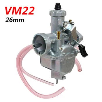 VM22 26mm Carb Karburatoru, Lai Mikuni Kvadraciklu ATV Netīrumi Bedres Lifan YX PSR CRF50 CRF70 140 125 110 cc Velosipēdu ATV