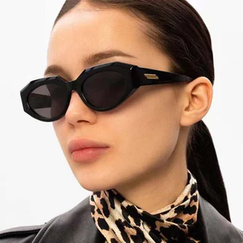 Vogue Sunglass Vintage Sieviete Ir 2021. Jaunu Stilu Melns Taisnstūris Brilles Luksusa Dizaineru Vīriešu Braukšanas Brilles Rotājumi Meitenēm
