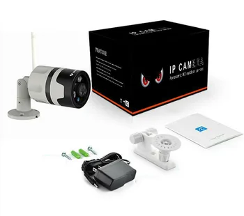 Vstarcam 1080P IP Kamera Outdoor Wifi Kameru Ūdensizturīgu IP66 Kustības detektors Nakts Redzamības Panorāmas Bullet Kamera C63S