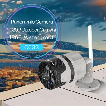 Vstarcam 1080P IP Kamera Outdoor Wifi Kameru Ūdensizturīgu IP66 Kustības detektors Nakts Redzamības Panorāmas Bullet Kamera C63S