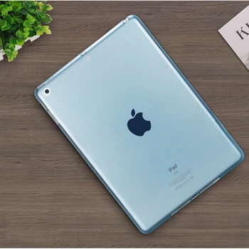 Vāks iPad 2 3 4 Lieta, GOLP Triecienizturīgs Ultra Slim Plānas Mīksta Caurspīdīga TPU Silikona Back Cover for ipad 4 2 3 lietas