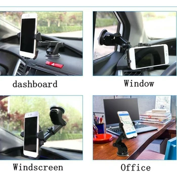 Vējstikla Stiprinājums Bagāžnieka piesūcekni Universālais Kronšteins Auto Telefona Turētājs Atbalstu Grozāms Interjera GPS Stāvēt Auto Atslēga, ABS