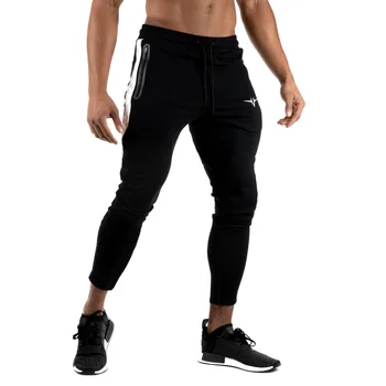 Vīriešiem bikses, treniņbikses jogger dziesmu bikses skinny pancil elsas emboidery streetwear vīriešiem