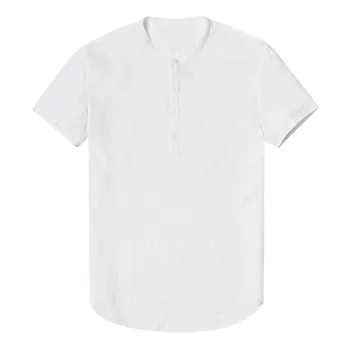 Vīriešu Baggy Vasaras T Krekls Augstas Kvalitātes Kokvilnas Veļa ar Īsām Piedurknēm T Vīriešiem Soid Retro T Krekli, Topi camiseta masculina 2020