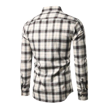 Vīriešu Slim Fit Krekls ar garām Piedurknēm Polka Dot Ikdienas Biznesa Krekls Topi Mazo Izmēru XS 2020. gadam, Modes