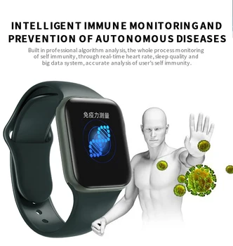 W58 Pro Smart Skatīties Ķermeņa Temperatūra Imunitāti Uzraudzības asinsspiediens/Skābekļa Darbības Tracker Bluetooth Skatīties Uz Android vai IOS