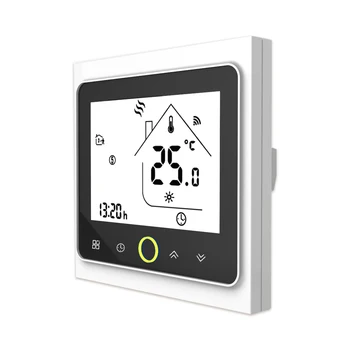 Wifi Termostats Balss Kontroles Elektriskās Grīdas Apkures Termostats, LCD Displejs Smart Temperatūras regulators Strādā ar Alexa 16A