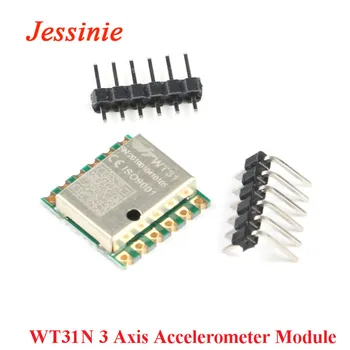 WT31N AHRS 2 3 Asi, Digitālā Akselerometru Slīpuma Leņķis Attieksme Sensora Modulis Inclinometer Par Arduino IIC I2C 3.3 V un 5V Serial TTL