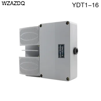WZAZDQ Foot switch YDT1-16 alumīnija apvalks pelēkā krāsā, dubultā pedāļa slēdzis darbgaldu aksesuāri slēdzis