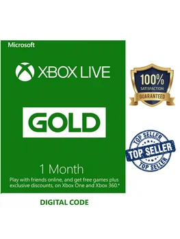 Xbox Live 1 MĒNESIS ZELTA un Gala Spēle Pass (2 x 14 dienas) - Tūlītēju e-Pastu Piegādi