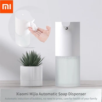 Xiaomi Mijia Auto Indukcijas Putošana Automātiska Sensora Ziepju Dozators Centrālās Roku Mazgāšanas iedarbību ipx4 Ziepes xiaomi smart Vannas istaba