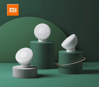 Xiaomi Mijia Led Nakts Gaismas Ķermeņa Kustības Sensors, gaismas Infrasarkano staru Tālvadības pults nakts lampas Smart Home Koridora Nakts Lampas